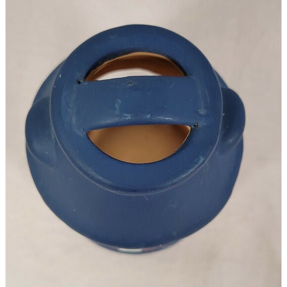 Candle Holder, Clay, Patriotic Star Stripes Red White Blue Independence Day - Picture 5 of 9